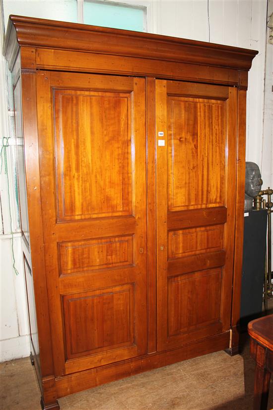 Fruitwood armoire
